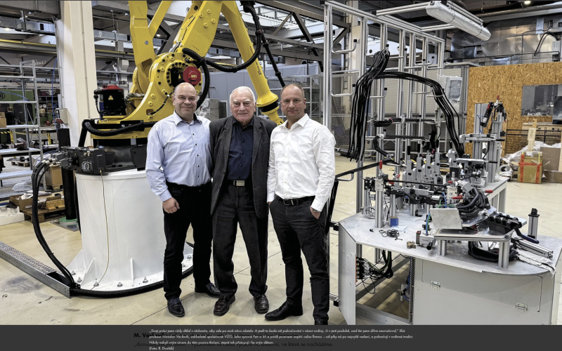 FAMILY BUSINESS VÚTS IN A MAGAZINE