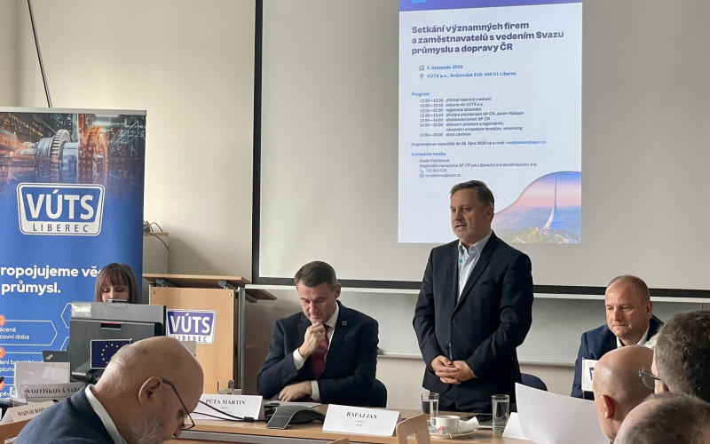 MEETING OF SP ČR AT VUTS